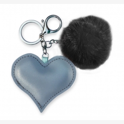 Pompon odblaskowy - Serce