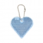 Zawieszka twarda odblaskowa - Serce