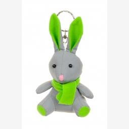 Maskotka odblaskowa Królik Zielony