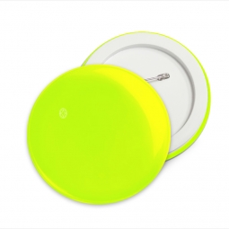 Button odblaskowy AGR - Żółty
