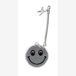 Zawieszka odblaskowa twarda kółko Happy