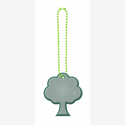 Zawieszka odblaskowa Drzewko