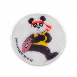 Naklejka Odblaskowa Panda